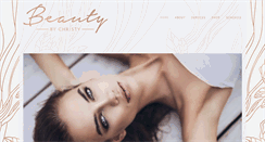 Desktop Screenshot of beautybychristy.com